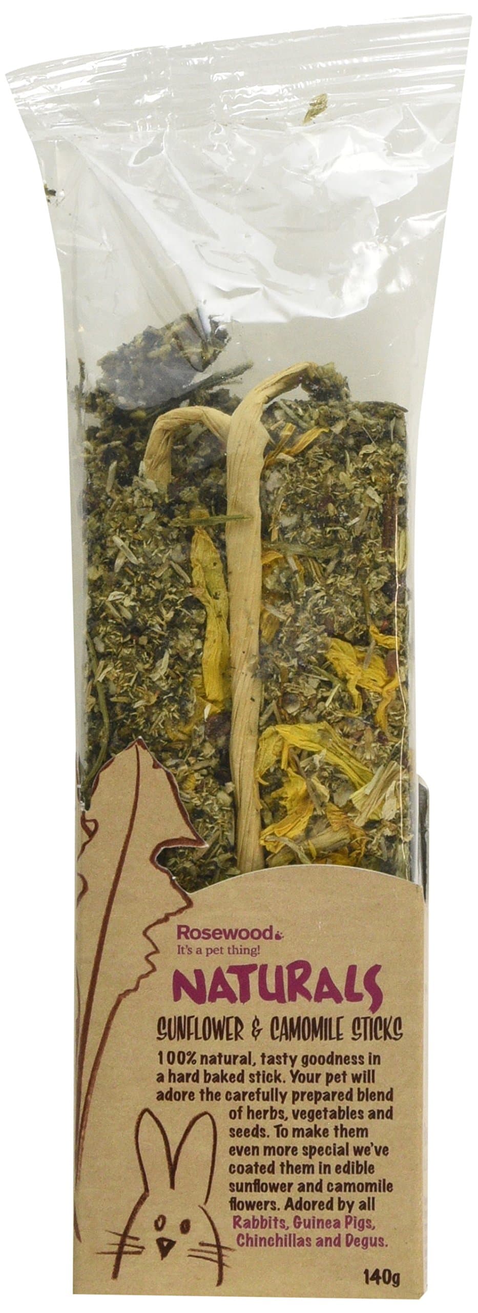 Sunflower & Camomile Sticks 140g