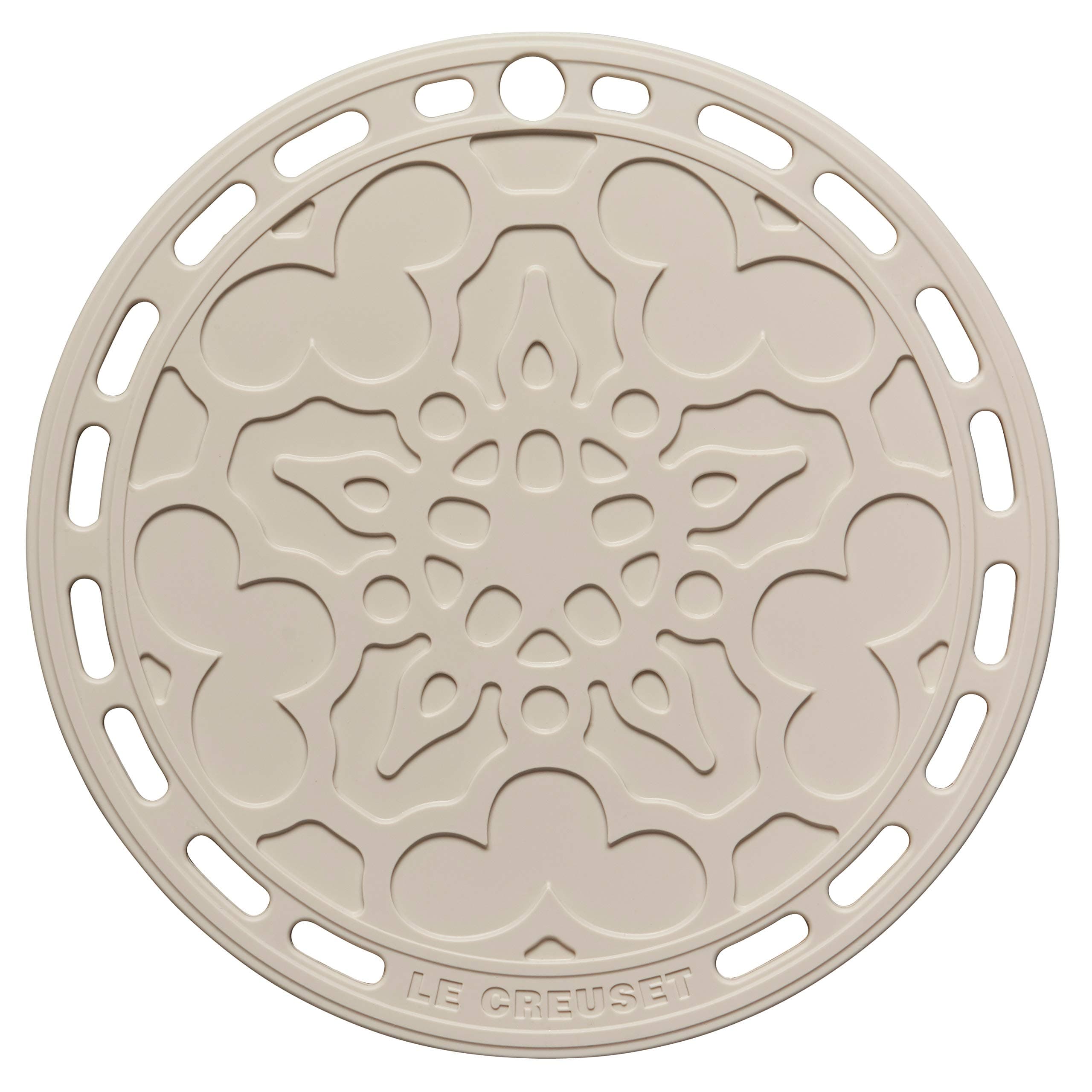 Le Creuset Silicone French Trivet-Meringue