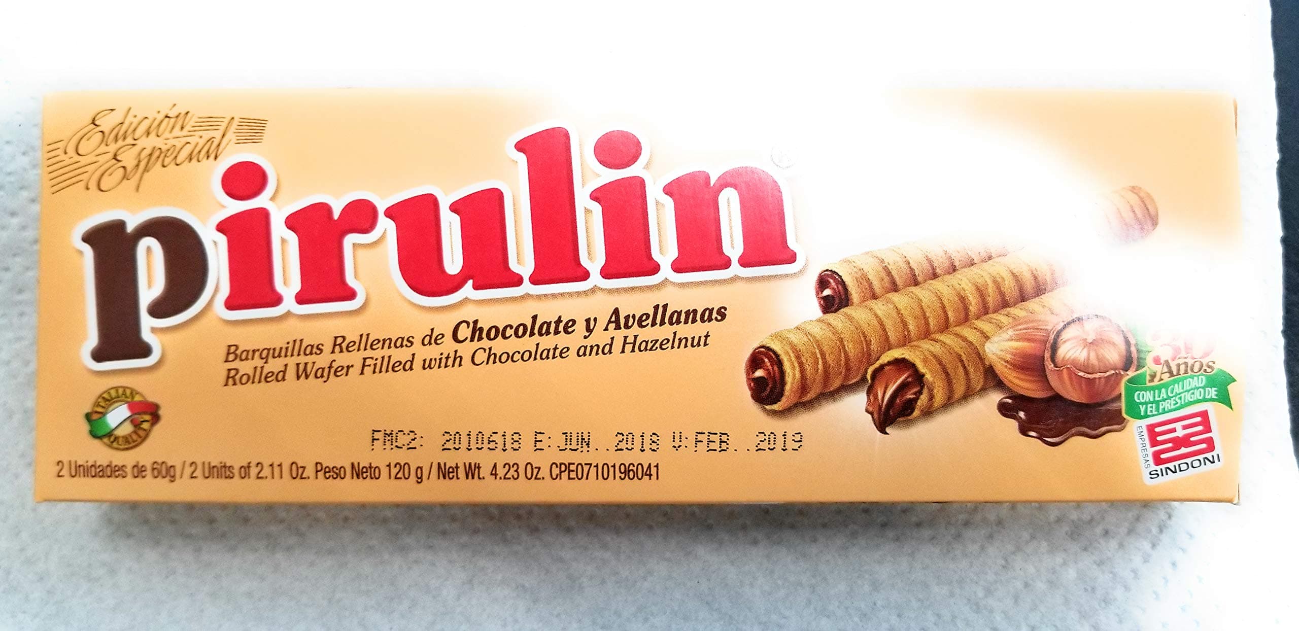 Pirulin Venezuela 3 Box 120GR C/U