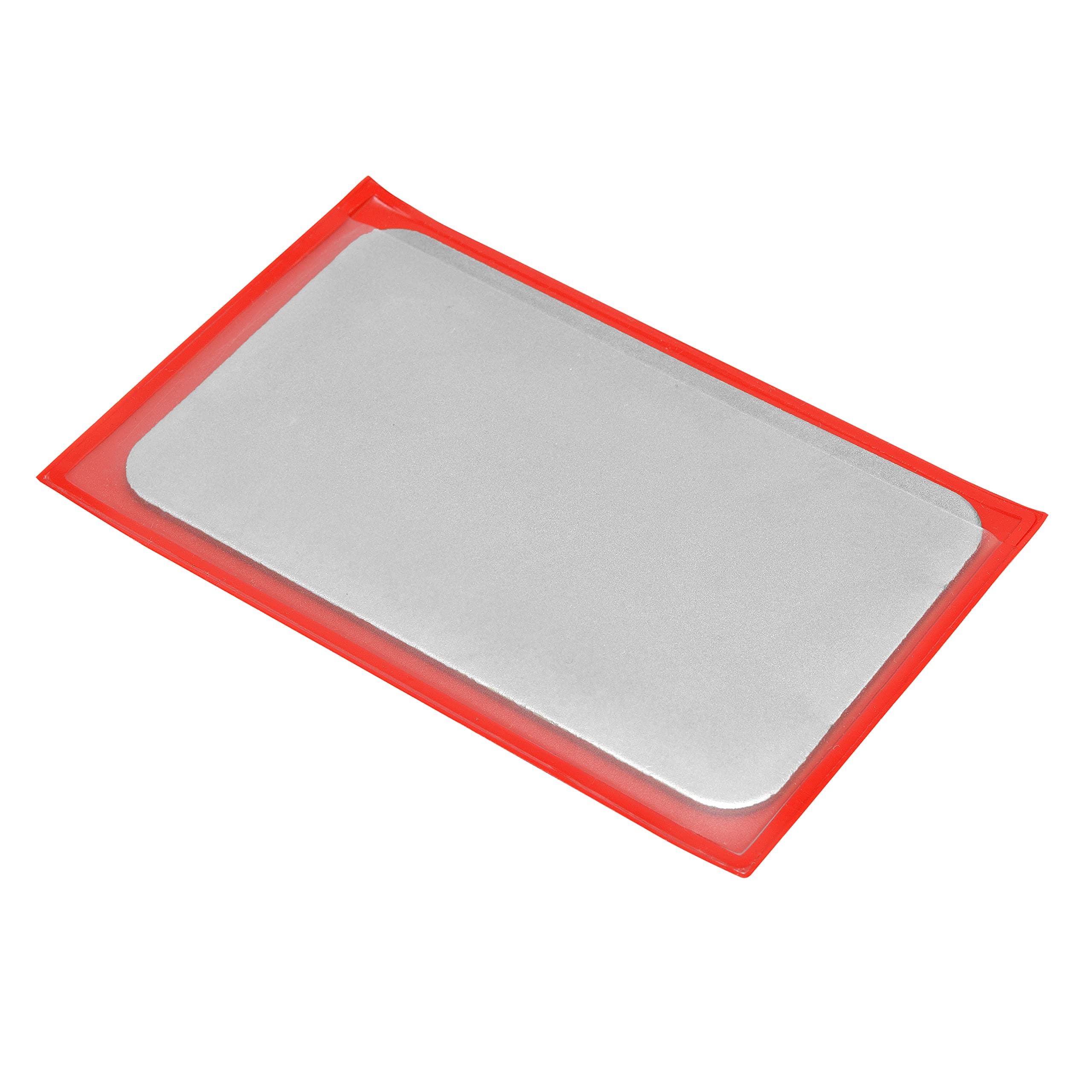 DMT D3F 3-Inch Dia-Sharp Credit Card Sized Fine Sharpener - red