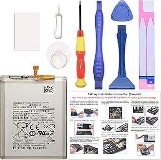 New Upgraded Battery for Galaxy A20/A30 A50, EB-BA505ABU Replacement Battery Compatible with Samsung Galaxy A20/A30/A50, with Repair Tools & Instruction