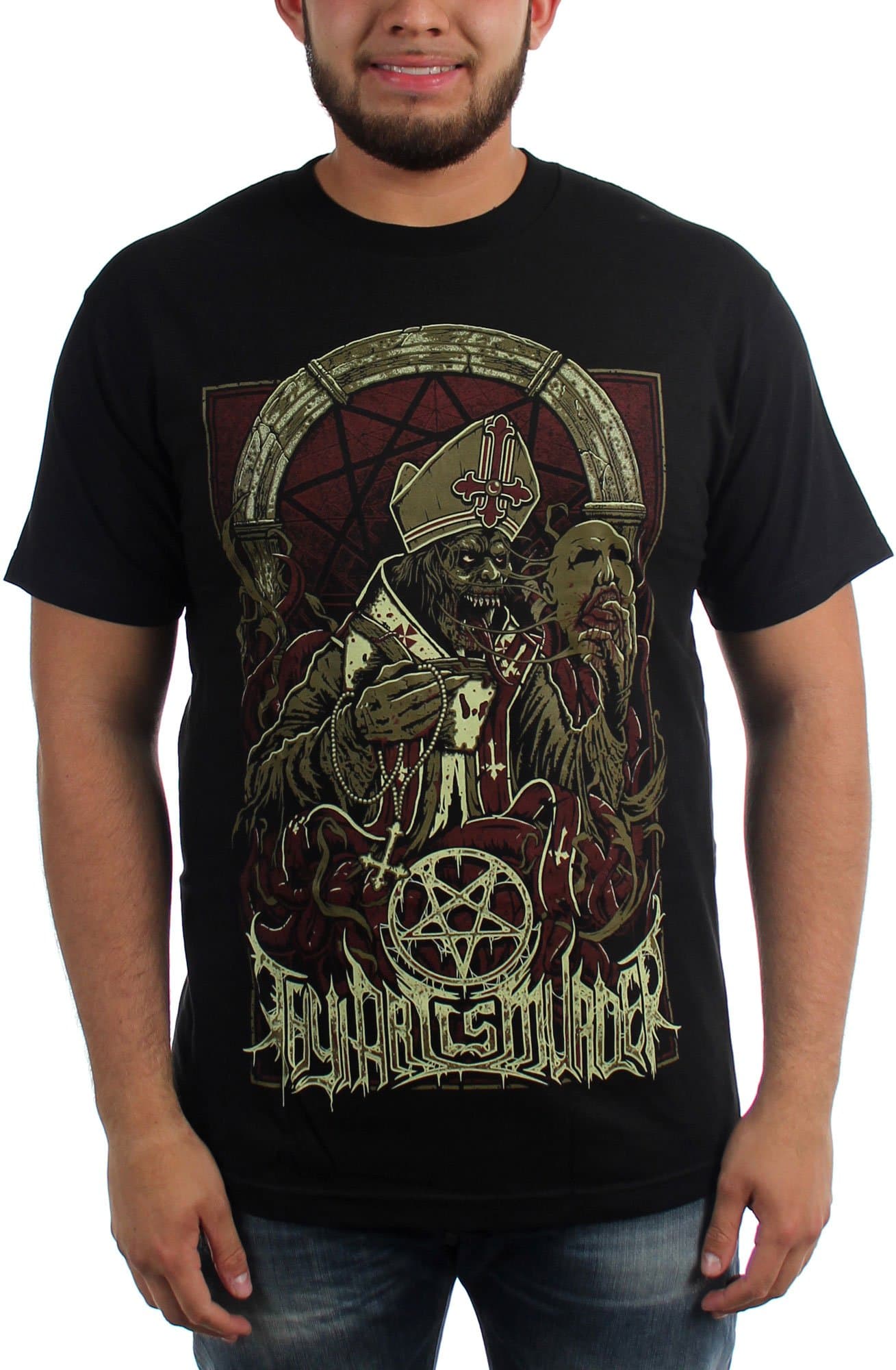 Thy Art Is Murder - Mens Evil Pope T-Shirt