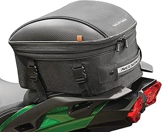 CL-1060-ST2 Commuter Tour Motorcycle Tail/Seat Bag (Black)
