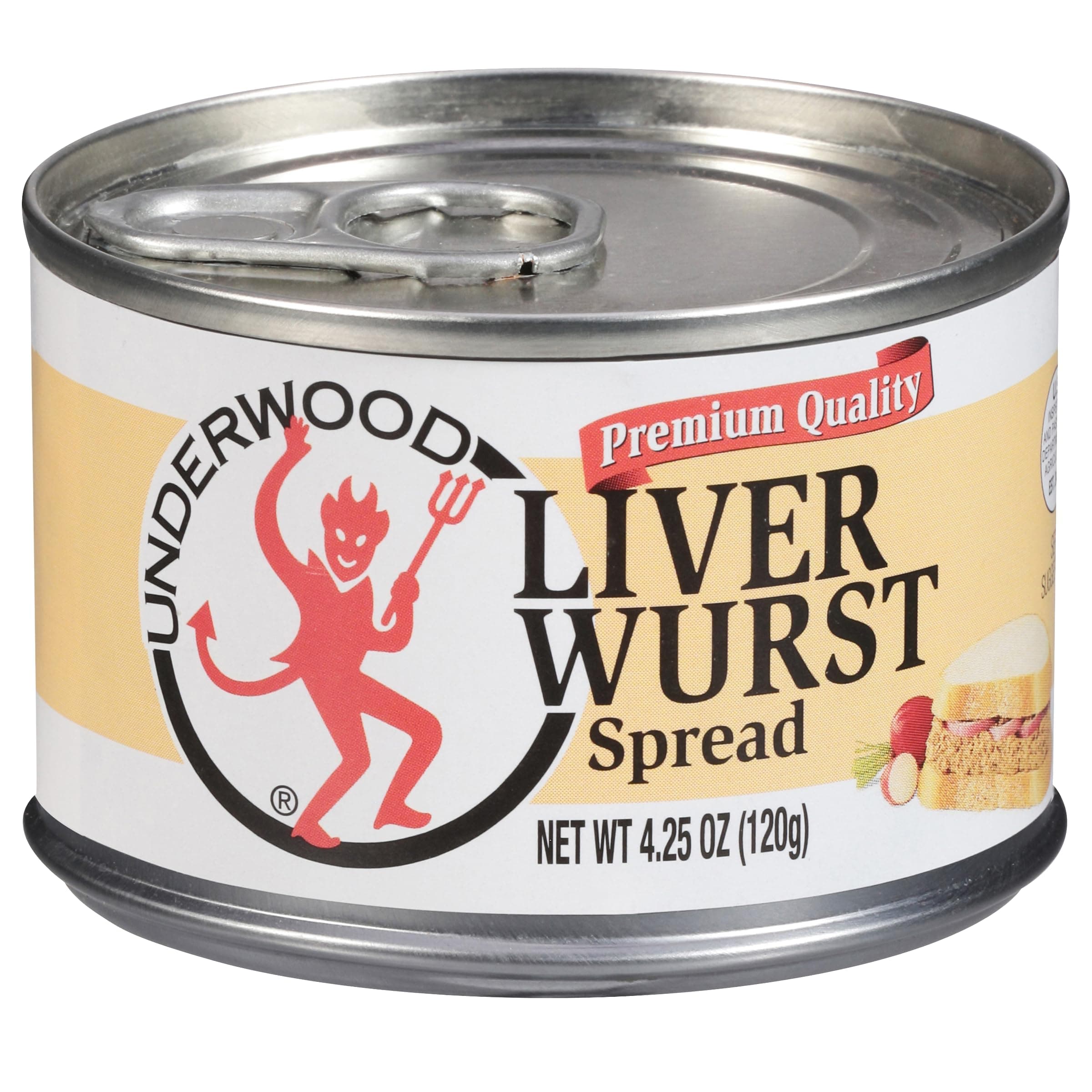 Liverwurst Spread 4.25 Ounce (Pack of 2)