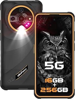 Ulefone Armor X31 Pro 5G Rugged Phone, MTK Dimensity 6300 5G, 16GB+256GB, Android 14, 6.56” 120Hz, 64MP+25MP+16MP Camera, 6050mAh, NFC/IR Blaster/GPS, Glare Flashlight, IP68/IP69K -Orange