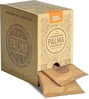 PALMA Italian Hot Chocolate Sachets - Orange-Cinnamon | 500g (20 Servings)