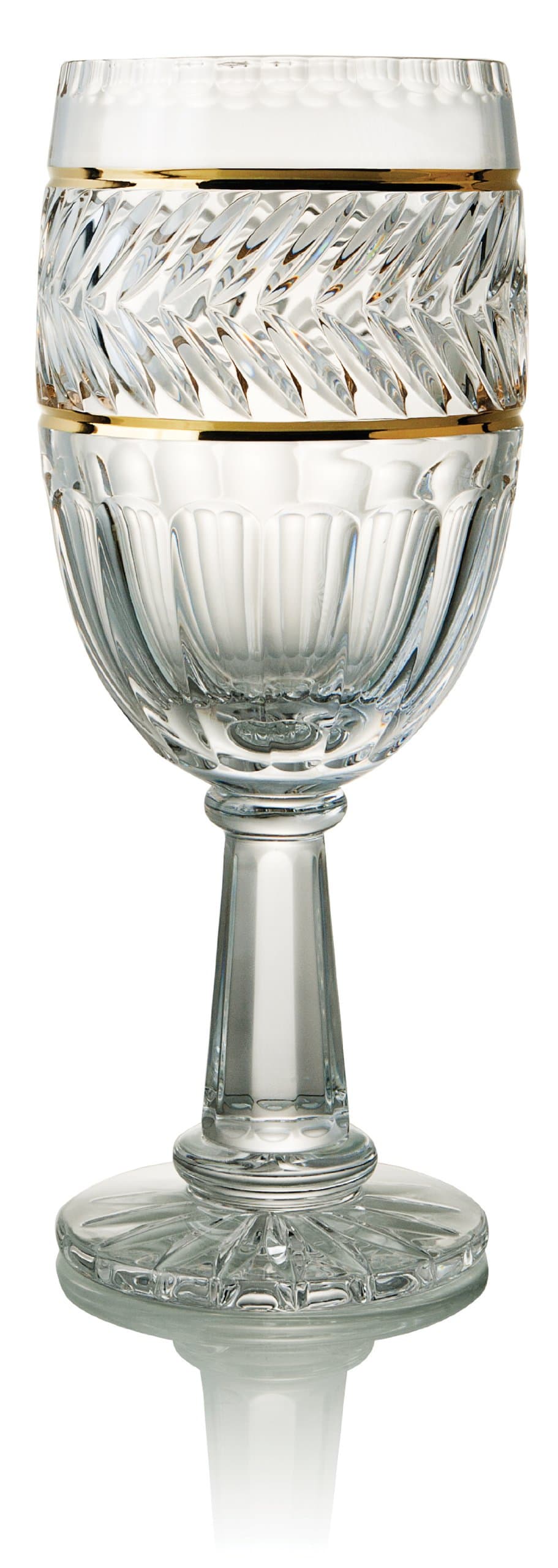 Mar-A-Lago Footed Rogaska Crystal Vase, 12 3/4-Inch
