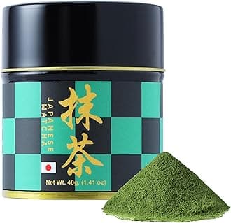 Matcharl Matcha Powder - Japanese ceremonial grade Kyoto Uji First Harvest Stone-Milled Green Tea Powder (40g / 1.4oz) TARO - Tin