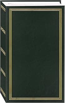 Pioneer 3-Ring Photo Album 504 Pockets - Hunter Green