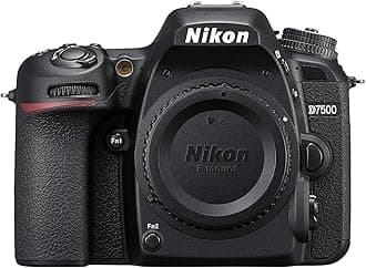 Nikon D7500 20.9MP DX-Format Wi-Fi 4K Digital SLR Camera Body - (Renewed)