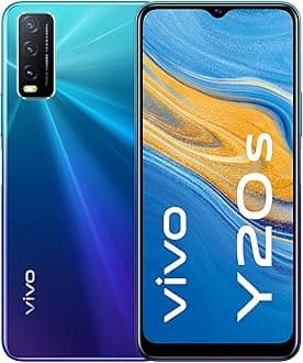 Y20s, Nebula Blue, 4+128GB, 6.51 Inch Halo Fullview HD+ Display, Side Fingerprint and Face Wake, 5000mAh Battery, AI Triple Macro Camera, Sim Free Smartphone, Dual Sim + 2 Year Warranty