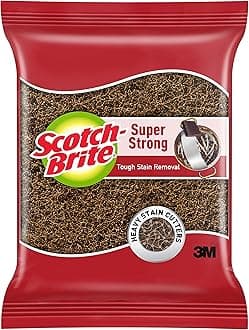 Scotch-Brite Super Strong Heavy Duty Scrub Pad, 7.5cm x 9cm