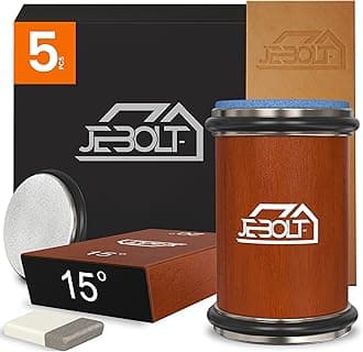 - Rolling Knife Sharpener, Rolling Knife Sharpener kit with 2 diamond and blue ceramic for Steel, Knife sharpener roller with 15 & 20 degree Magnetic Angle for Kitchen Knives