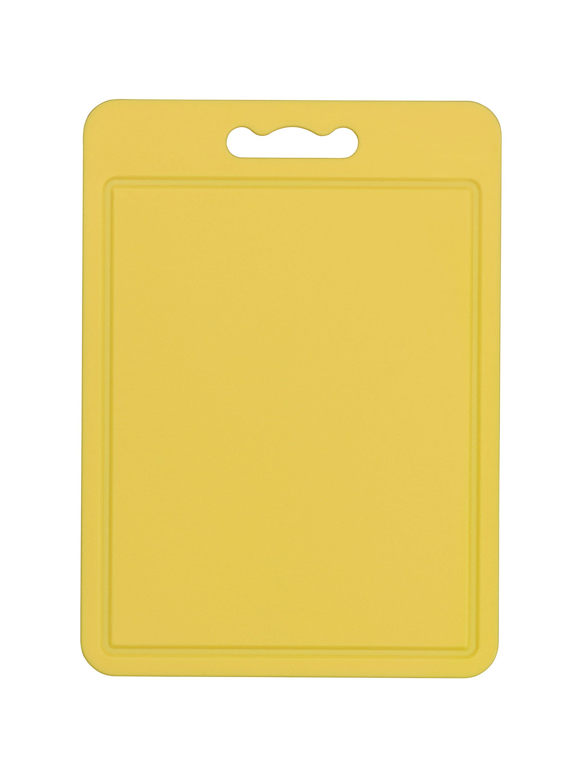 Chef Aid Yellow Poly Chopping Board 40 x 30 x 0.4 cm
