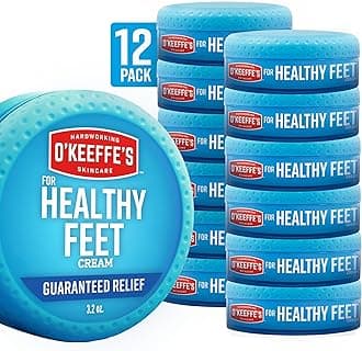 O'Keeffe's for Healthy Feet Foot Cream, 3.2 oz., Jar, (Pack of 12)