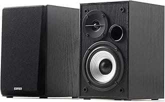 Edifier R980T 4in Active Bookshelf Speakers - 2.0 Computer Speaker - Powered Studio Monitor (Pair)