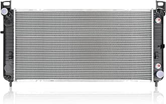 34 Inch Core Radiator Cooling Perfect Compatible with 2005-2013 Sierra 1500 4.3L 4.8L 2005-2011 Sierra 1500 5.3L 2009-2012 Sierra 1500 6.2L 6.0L 1999-2000 Sierra 2500 6.0L Replace# 2423