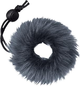 Panasonic VW-WJA100 Microphone Wind Jammer for Wearable Camcorder System (Black)