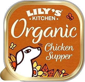 Lily's Kitchen Organic Chicken Supper Wet Dog Food Box 11x150G