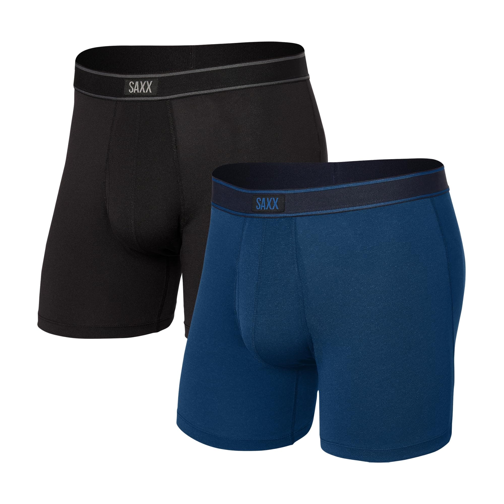 SAXX Underwear Co. Men's Daytripper Comfort Stretch Boxer Brief Fly 2-Pack