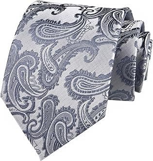 Men Novelty Paisley Ties Cravat Jacquard Luxury Designer Wedding Formal Neckties