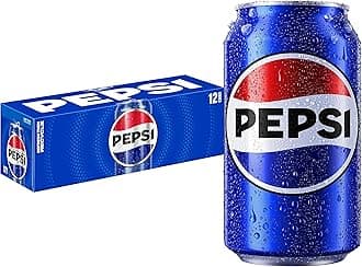Pepsi Cola Soda, 12 Fl Oz Cans (Pack of 12)