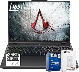 Lenovo Legion 5i Gaming Laptop, 14th Gen Intel 24-Core i9-14900HX, 16" WQXGA(2560x1600) 165Hz, 64GB DDR5 RAM, 4TB SSD, GeForce RTX 4060(TGP 140W), RGB Backlit KB, W/ 128GB PSD, Windows 11 Home