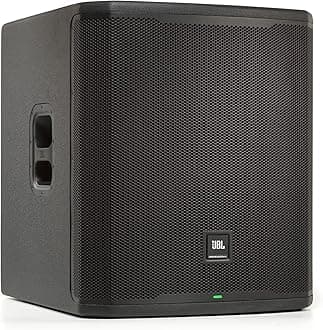 Professional PRX918XLF 18-Inch Powered Subwoofer, Portable PA, 2000 Watt, DSP, Parametric EQ, Bluetooth Low Energy (BLE), and APP Control, Black