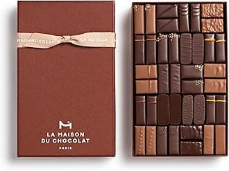 Coffret Maison, Gourmet Dark And Milk French Chocolate Gift Box (40 Pieces)