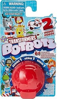 Transformers BotBots Collectible Blind Bag Mystery Figure (Series May Vary) - Surprise 2-in-1 Toy!
