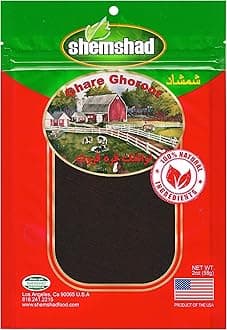 Shemshad Lavashak Ghareghoroot (Black Curd) Authentic Persian Style Sour and Salty Fruit Layer Made in USA Certified Kosher 2oz لواشک قره‌ قوروت