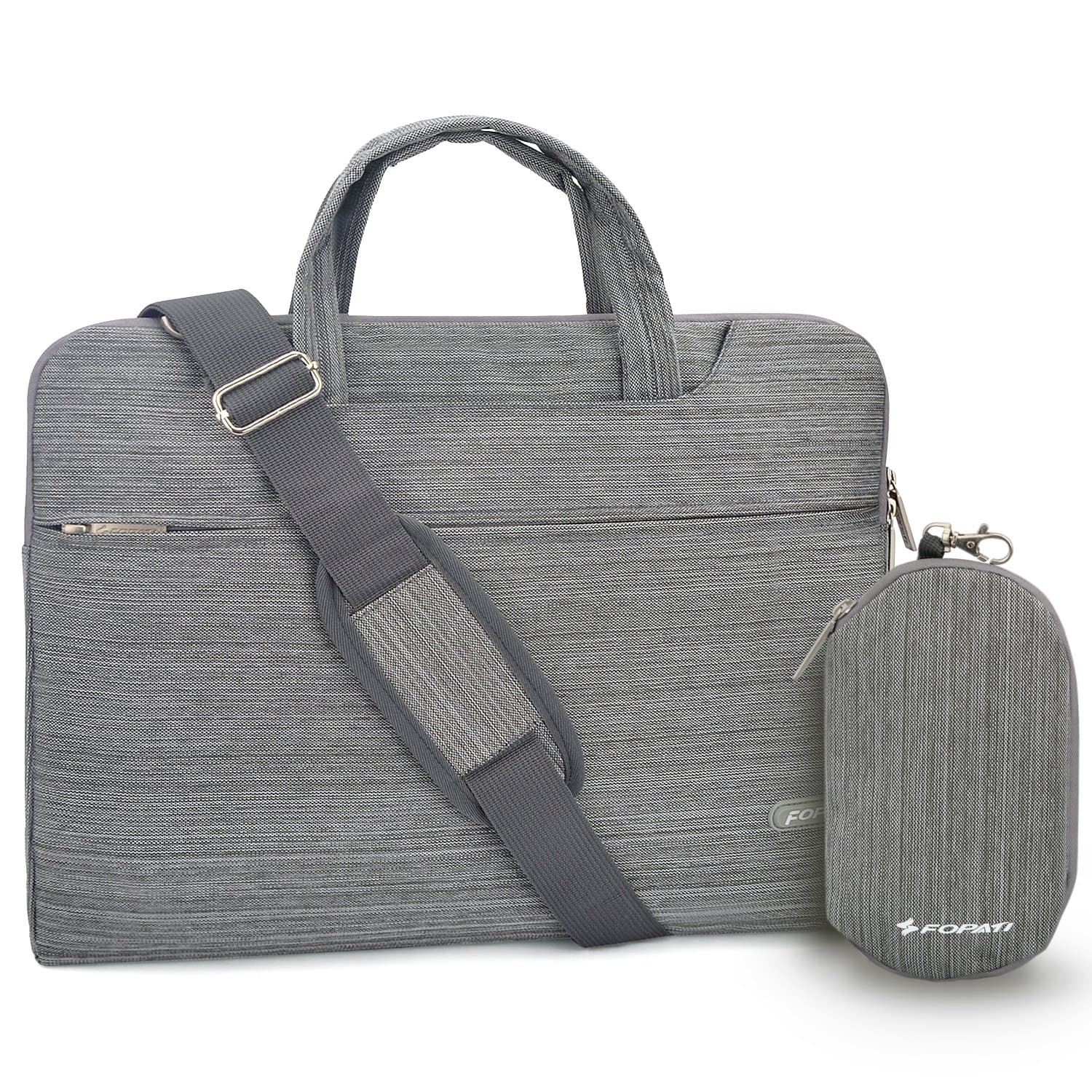11-15.6 Inch Laptop Shoulder Bag Polyester Protective Messenger Briefcase Men Women Carrying Handbag Sleeve Case