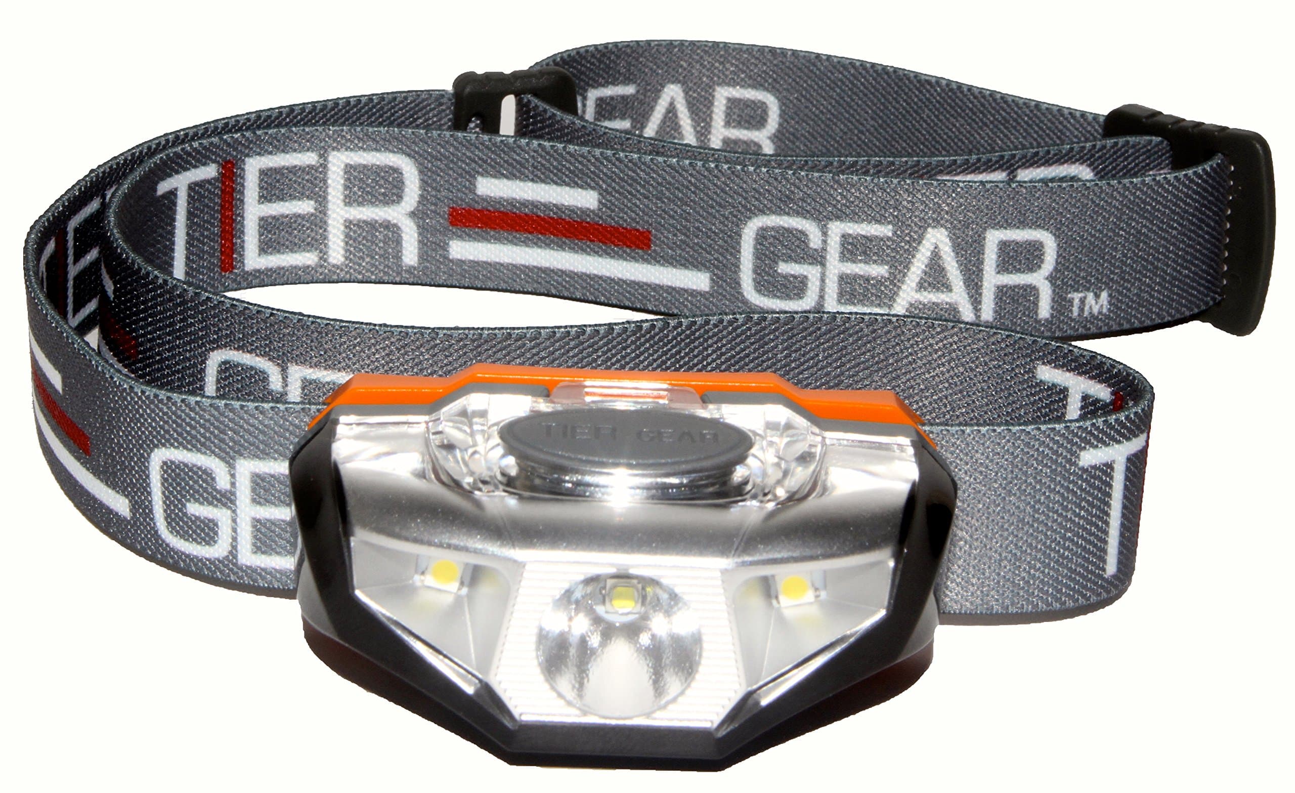 High Power Cree LED Headlamp Flashlight With 100% Lifetime Guarantee - Water Resistant Rubber Seal, White And Strobe - Adjustable For Adults And Kids - Best Light For Anything Outdoors - Running, Camping, Hiking, Survival, Reading - Battery Included