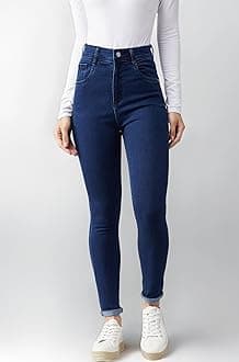 Miss Chase Women's Skinny Fit High Rise Jeans