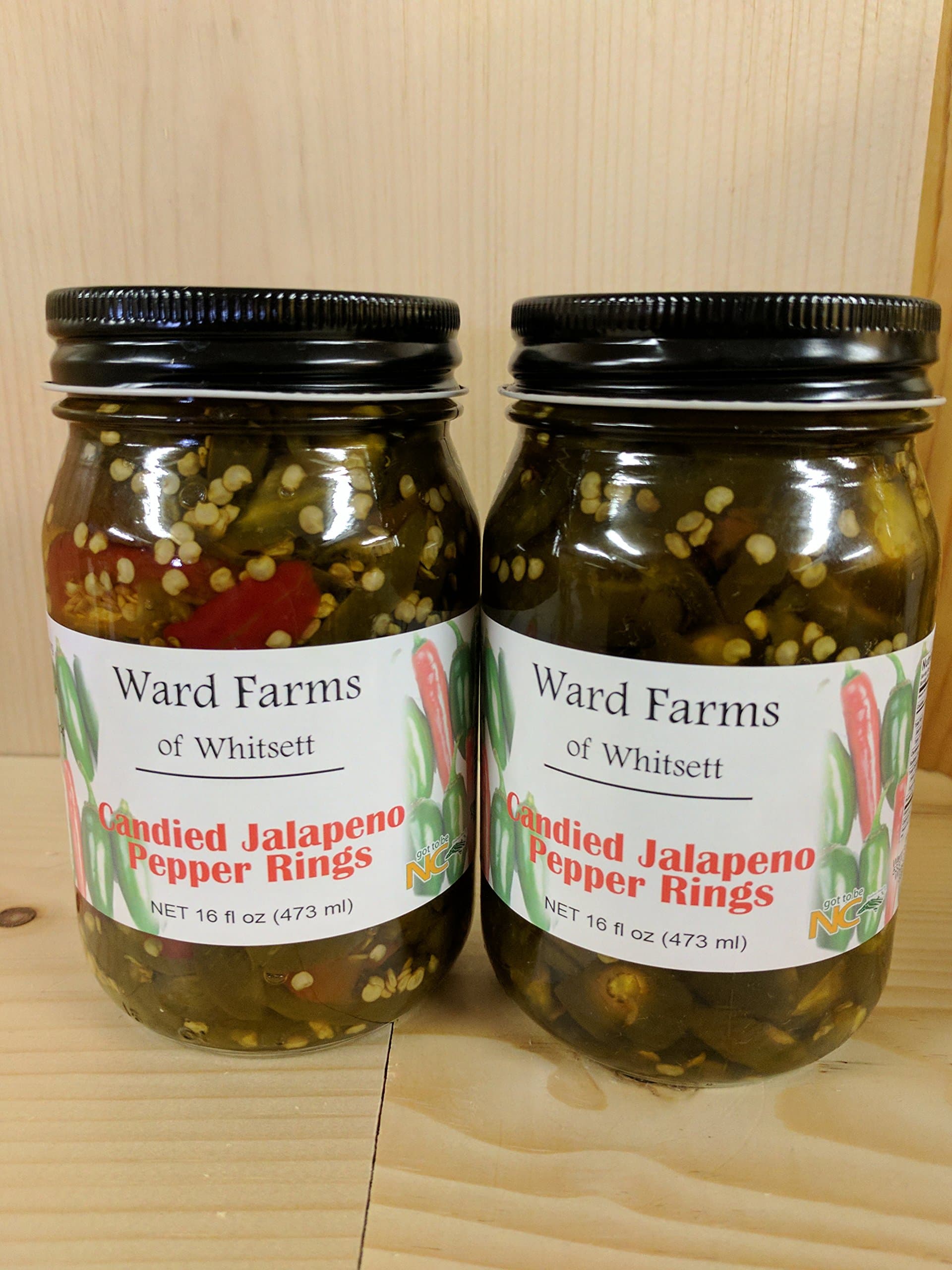 Candied Jalapeno Pepper Rings - 2 Pack