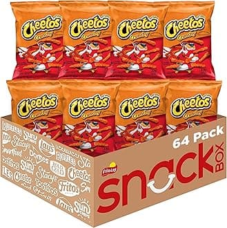 Cheese Flavored Snacks, Crunchy, 2 Ounce (Pack of 64)