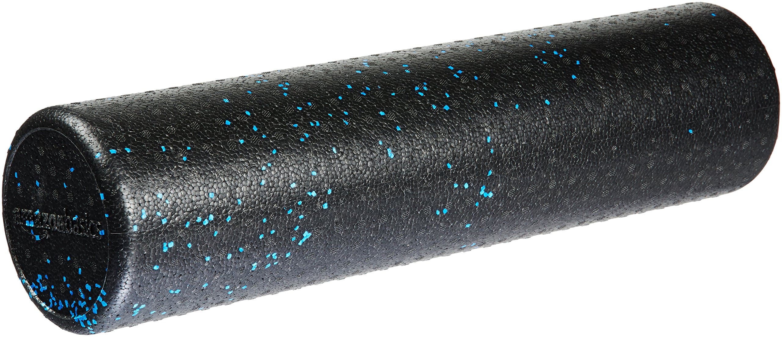 High Density Foam Roller for Exercise and Recovery, 24 Inches, Blue Speckled