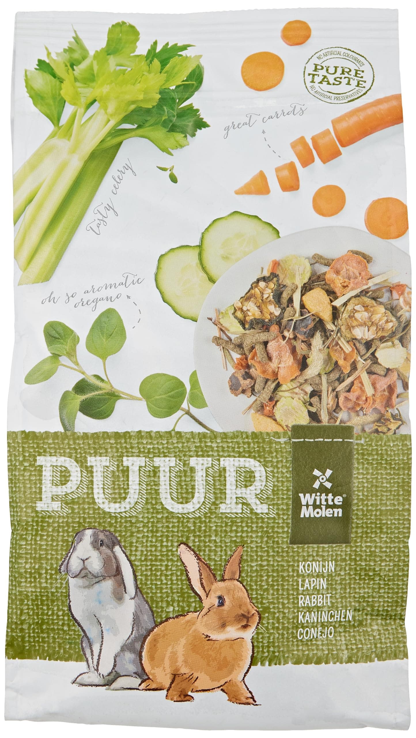 PUUR Premium Rabbit Mixture 600g - Top Quality Ingredients