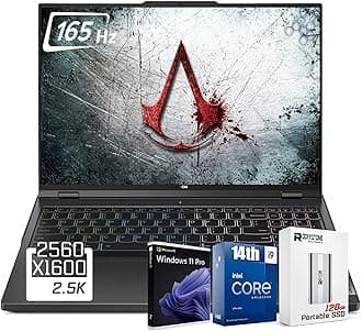 Lenovo Legion 5i Gaming Laptop, 14th Gen Intel 24-Core i9-14900HX, 16" WQXGA(2560x1600) 165Hz, 64GB DDR5 RAM, 2TB SSD, GeForce RTX 4060(TGP 140W), RGB Backlit KB, W/ 128GB PSD, Windows 11 PRO