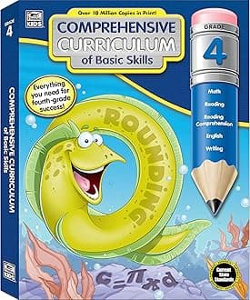 Comprehensive Curriculum of Basic Skills 4th Grade Workbooks All Subjects