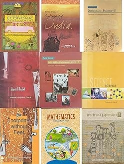 KENDRIYA VIDYALAYA SCHOOL NCERT BOOK SET CLASS - 10 ( FIRST FLIGHT , FOOTPRINT , WORD AND EXPRESSIONS , SCIENCE , MATHS , HISTORY , GEOGRAPHY , ECONOMICS , POLITICAL ) 2022 EDITION