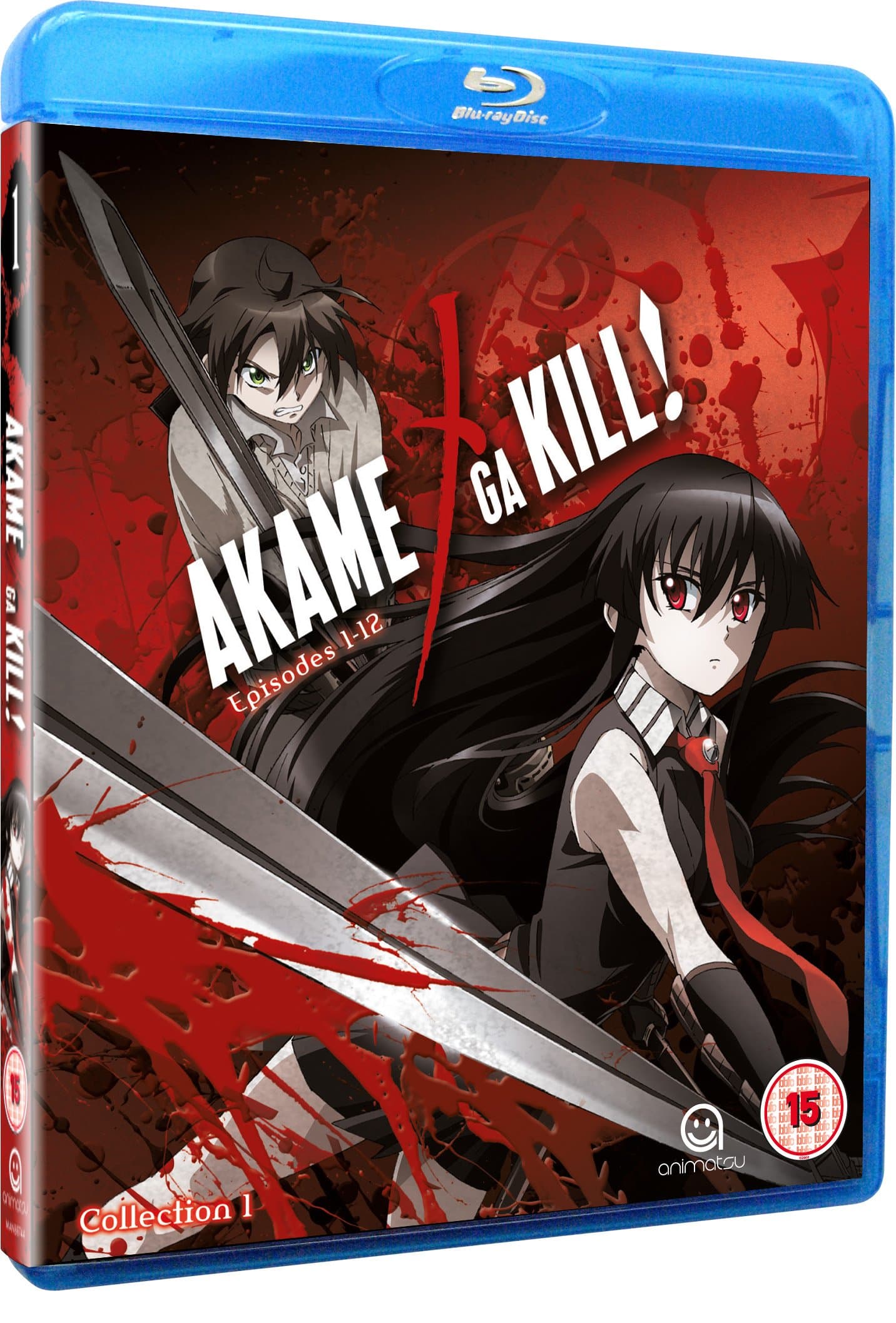 Akame Ga Kill Collection 1 (Episodes 1-12) Blu-ray
