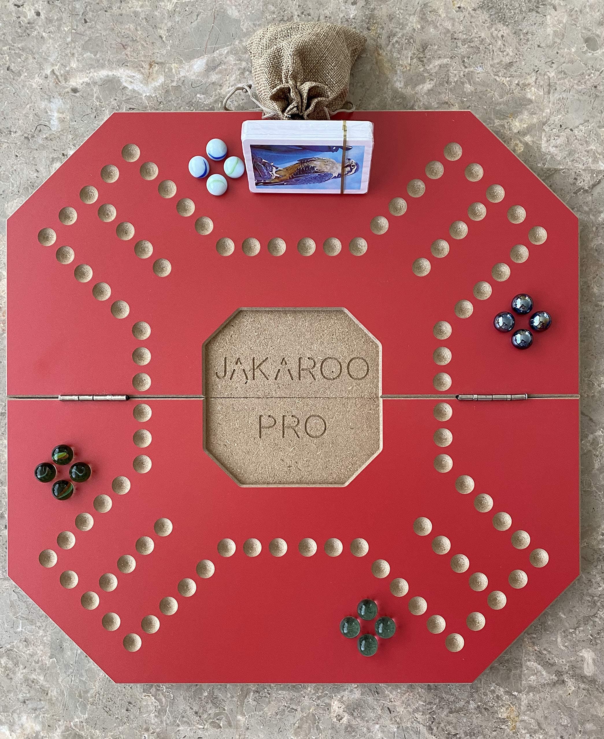 Jackaroo Game for Strategic Planning Jakaroo Pro Red for 4 players