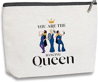 Mamma Music Makeup Bag, Mamma Fans Gifts, You Are The Dancing Queen, Mamma Stuff Musical Comedy Gift for Family Friend Women, Travel Toiletry Makeup Organizer Zipper Pouch