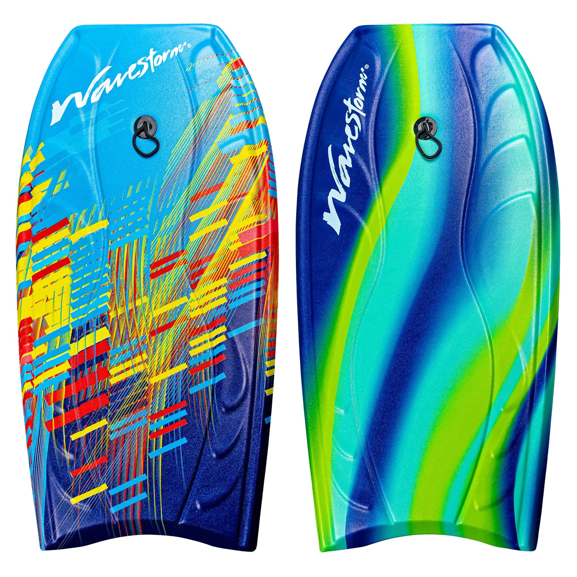 40" Bodyboard 2-Pack, blue red and blue yellow
