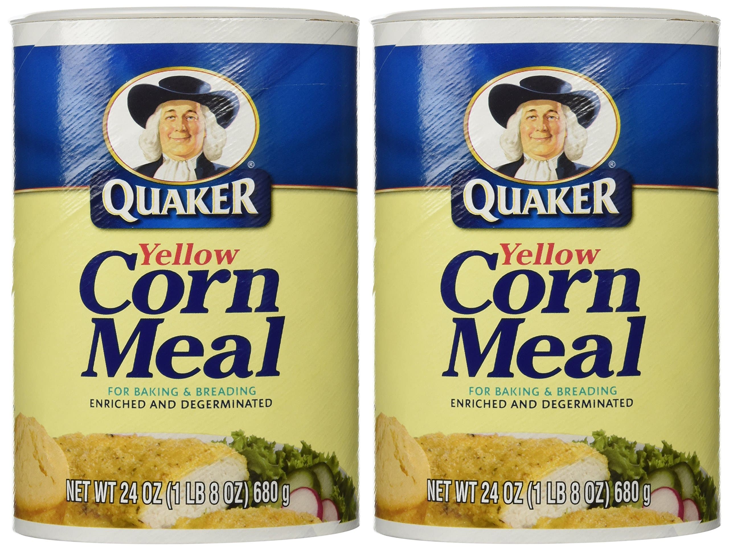 QUAKER Yellow Corn Meal 680G Pack of 2