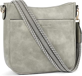 BOSTANTEN Leather Handbags Designer Shoulder Bucket Bag Crossbody Purses for Women