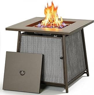 BALI OUTDOORS Propane Fire Pit Table