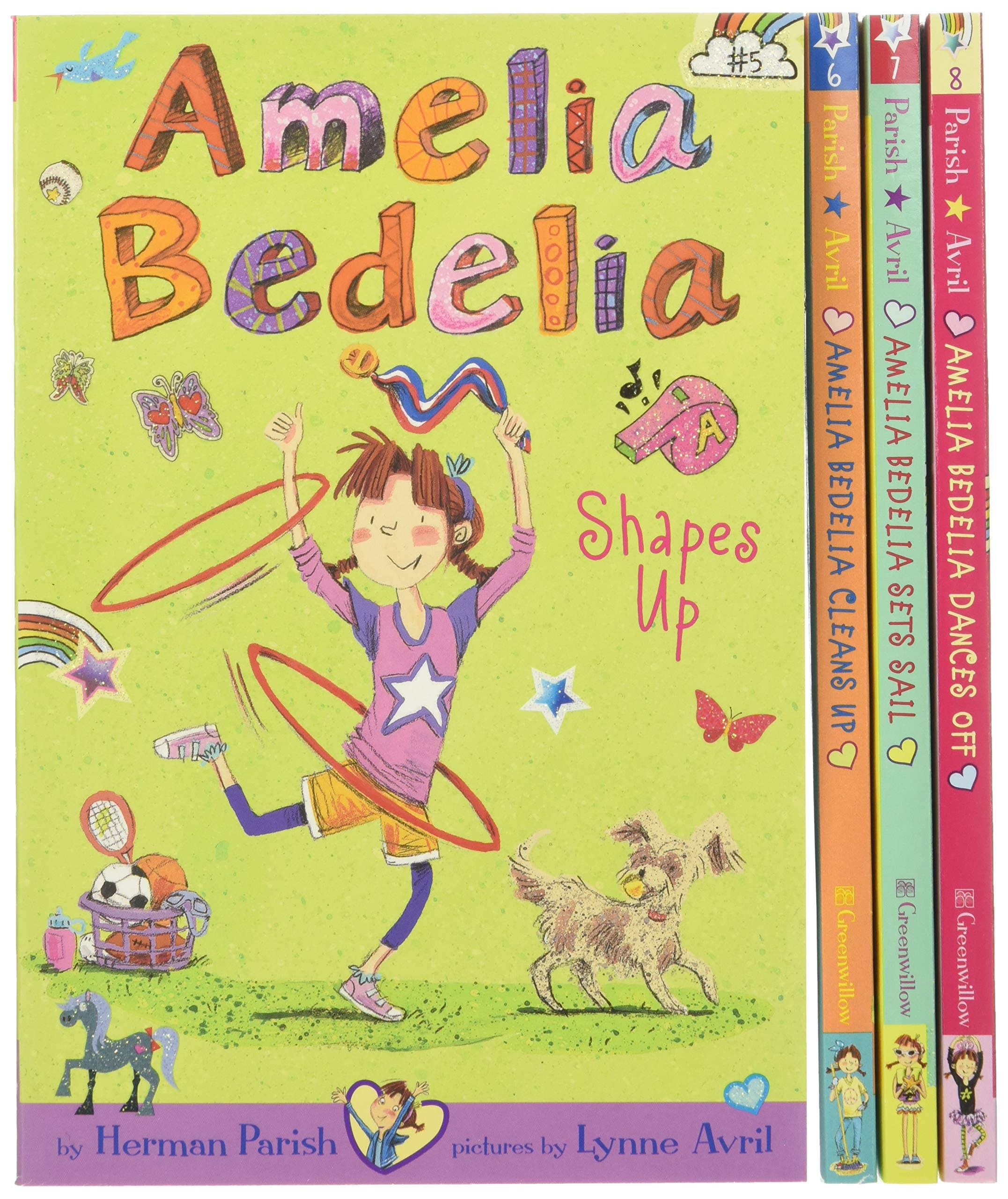 Amelia Bedelia Chapter Book 4-Book Box Set #2: Books 5-8