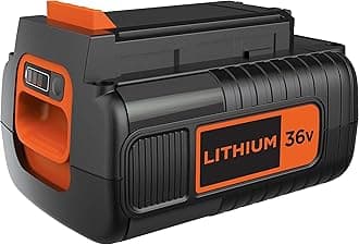 BLACK+DECKER Lithium Ion Battery 36V 2.0Ah Convenient Compact Rechargeable and Versatile, BL20362-XJ